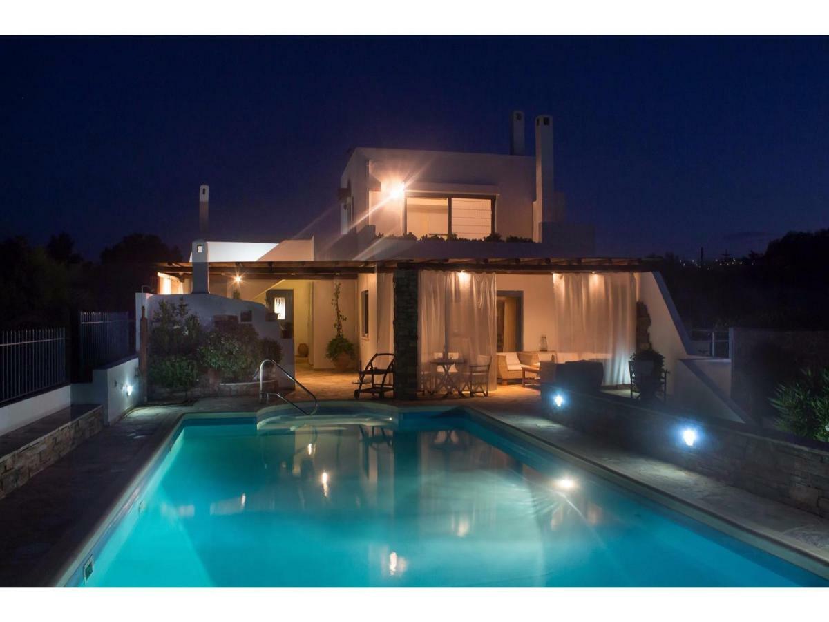 Villa Blue Island Артемида Екстериор снимка