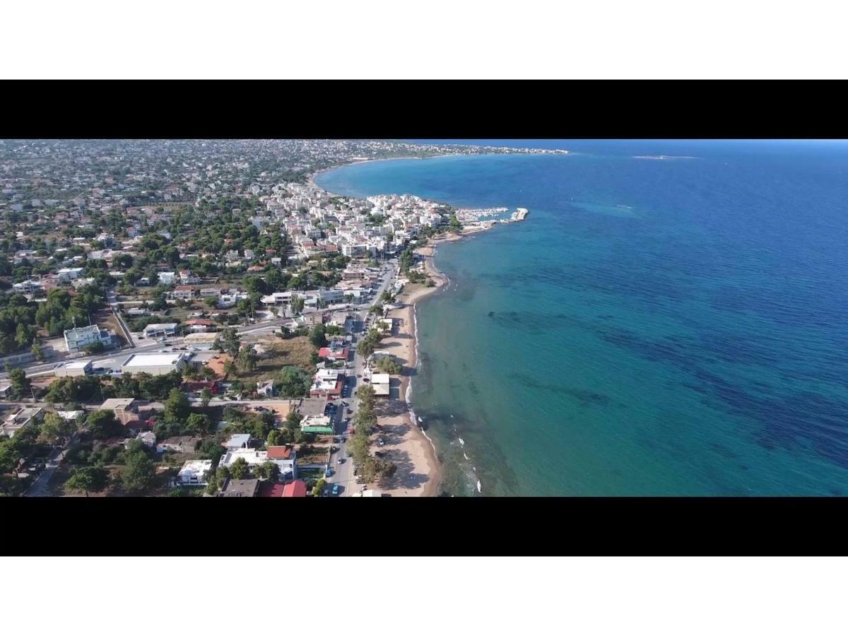 Villa Blue Island Артемида Екстериор снимка